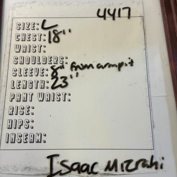 Isaac Mizrahi Vintage 90's Pique Polo Size Large Lambswool Angora - Picture 6 of 6